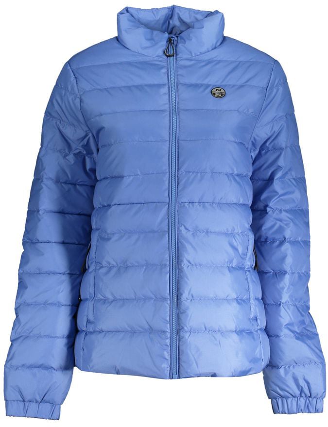North Sails Azzurro Polyester Women Jacket Blauw