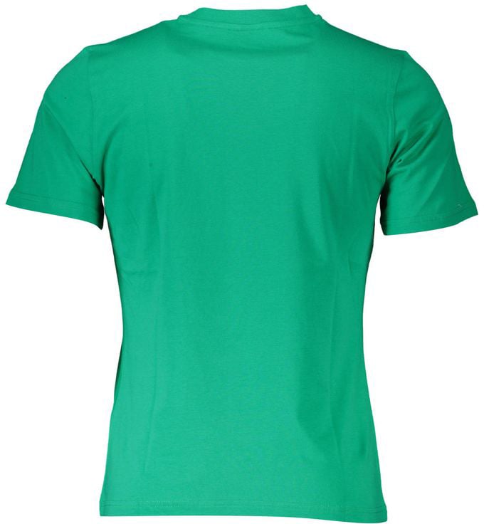 North Sails Green Cotton Men T-Shirt Groen
