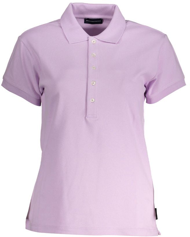 North Sails Rosa Organic Cotton Women Polo Shirt Roze