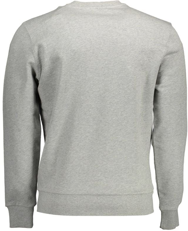 North Sails Grigio Cotton Men Sweatshirt Grijs