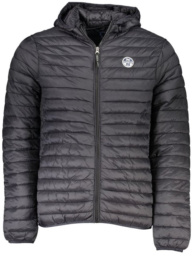 North Sails North Sails Verde Poliammide Mens Jacket Zwart