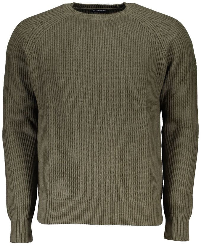 North Sails North Sails Verde Cotton Men Sweater Groen