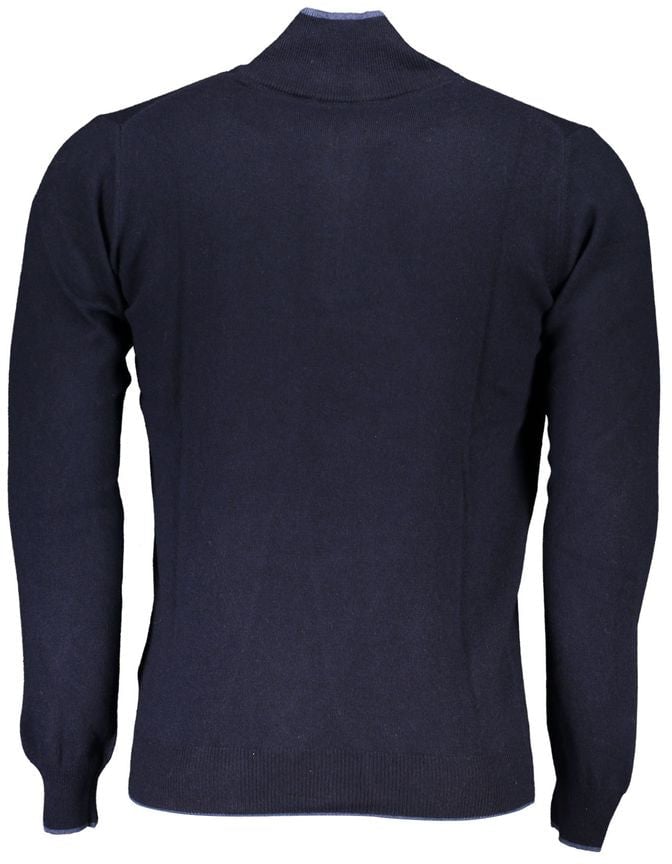 North Sails Black Poliammide Men's Sweater Zwart