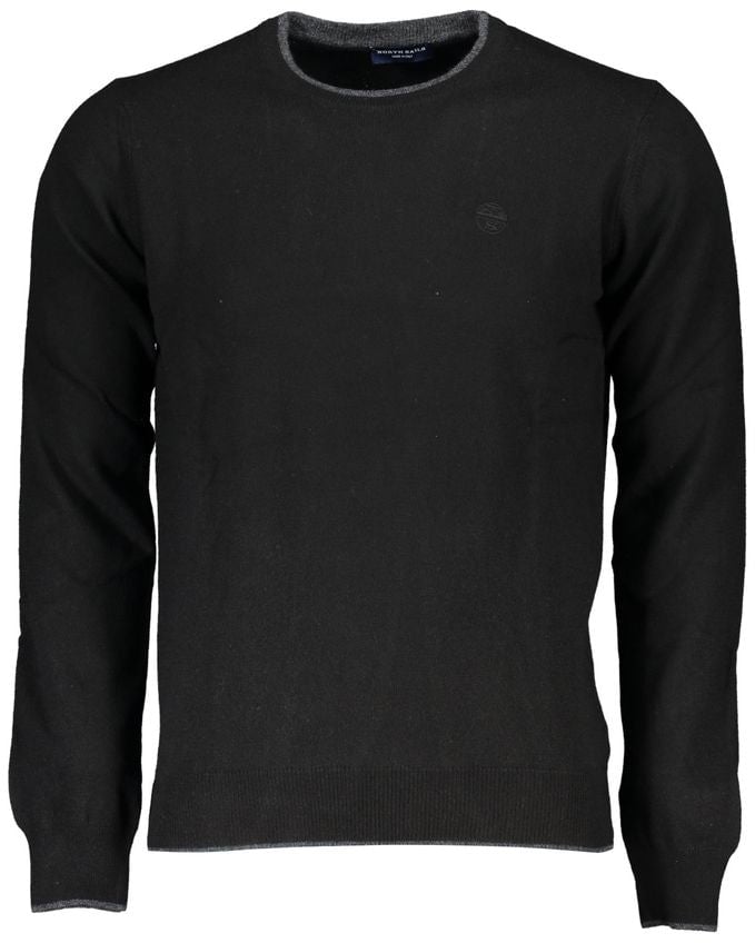 North Sails North Sails Nero Poliammide Men Sweater Zwart