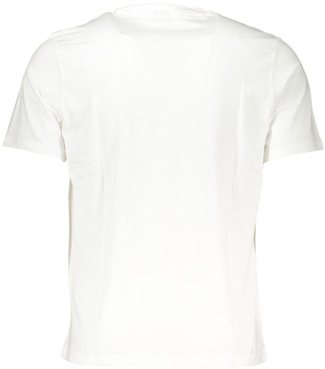 North Sails North Sails Bianco Cotton Men T-Shirt Wit