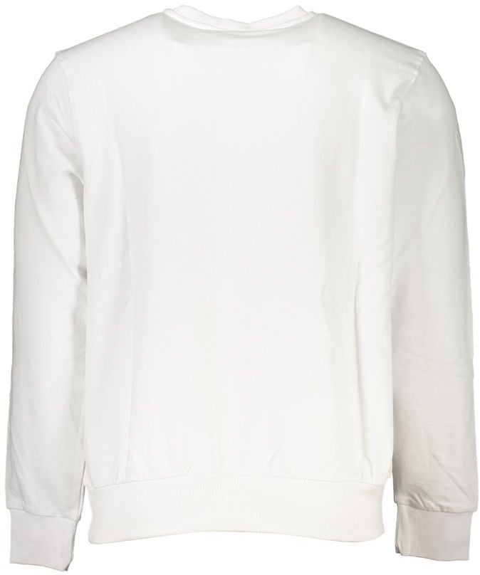 North Sails White Cotton Men's Sweatshirt Wit