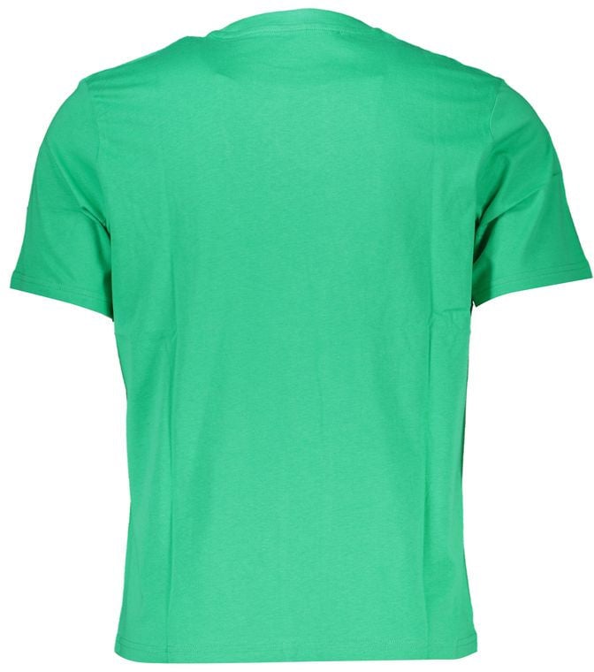 North Sails Verde Cotton Men T-Shirt Groen