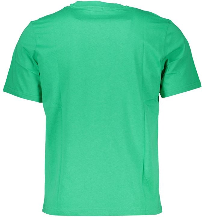 North Sails North Sails Verde Cotton Men T-Shirt Groen