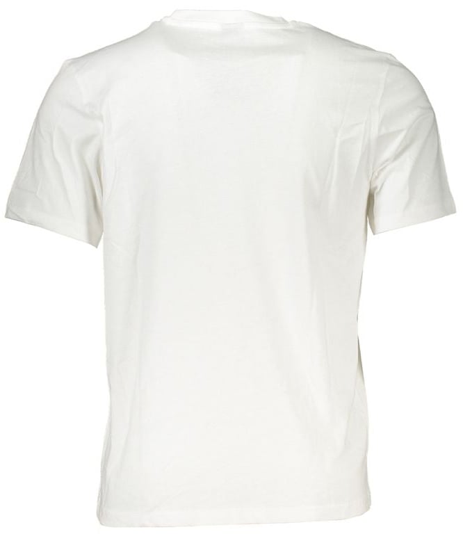 North Sails Bianco Cotton Men T-Shirt Wit