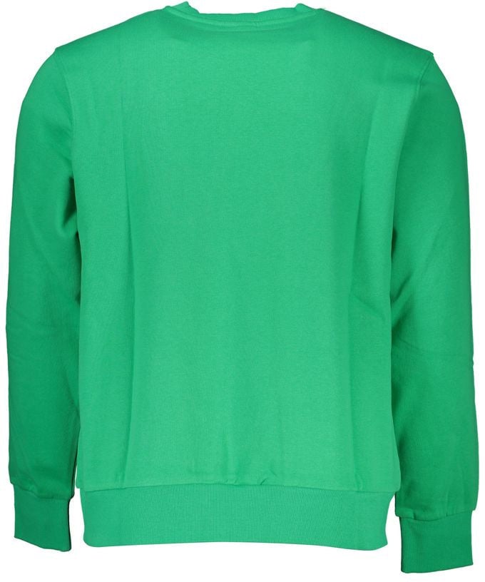 North Sails North Sails Verde Cotton Men Sweatshirt Groen