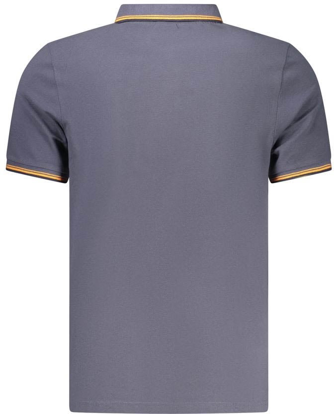 North Sails Blu Cotton Men's Polo Blauw