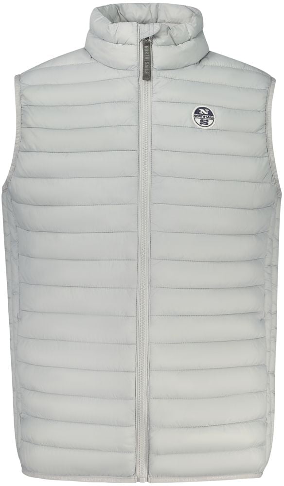 North Sails Grigio Poliammide Men's Jacket Grijs