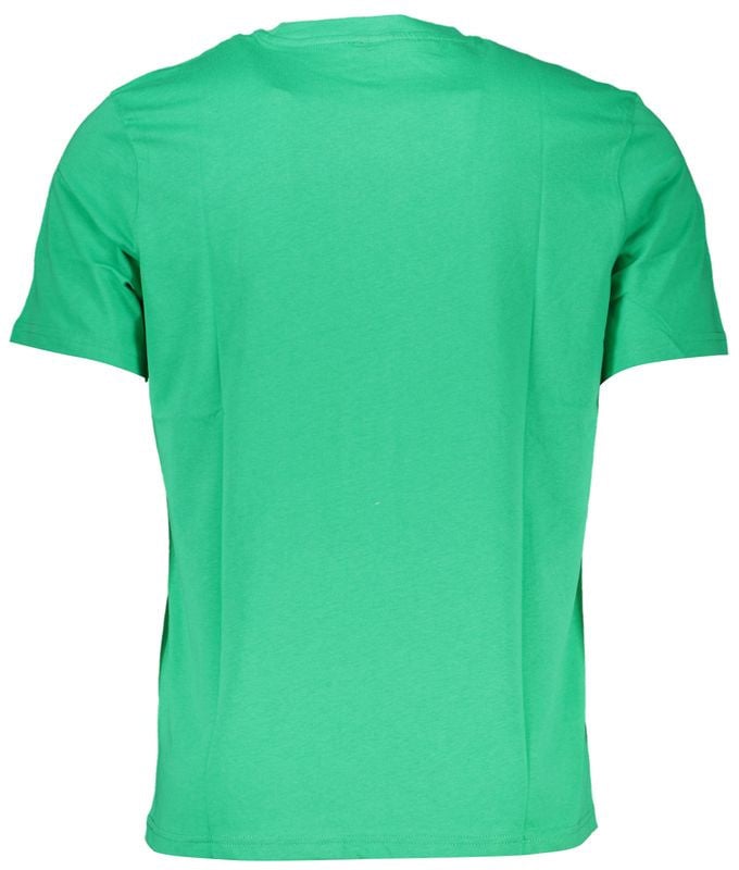 North Sails Verde Cotton Men T-Shirt Groen