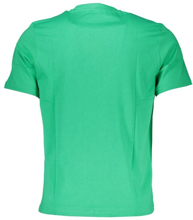 North Sails North Sails Verde Cotton Men T-Shirt Groen