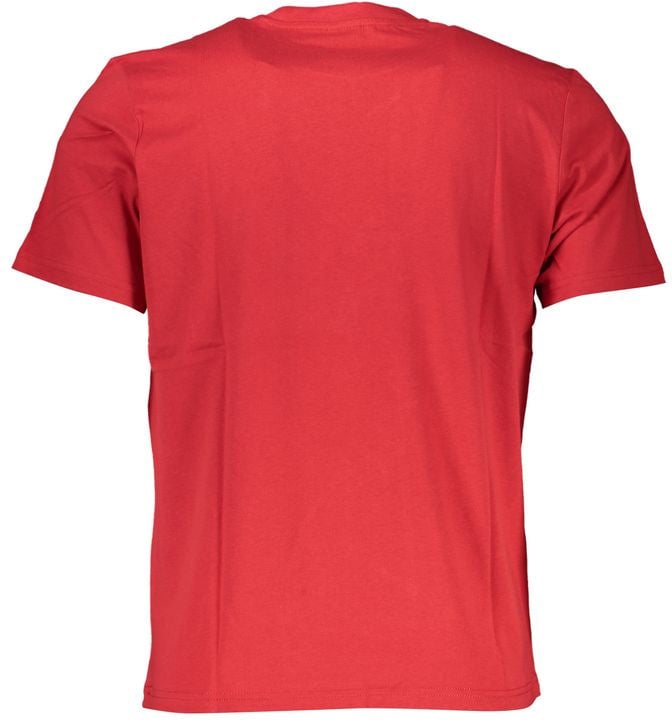 North Sails Rosso Cotton Mens T-Shirt Rood