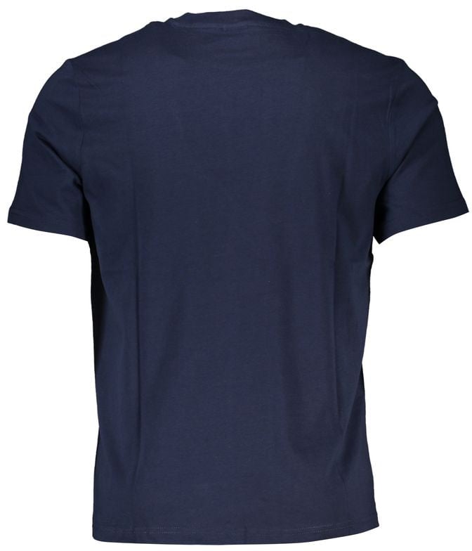North Sails Blue Cotton Men's T-Shirt Blauw