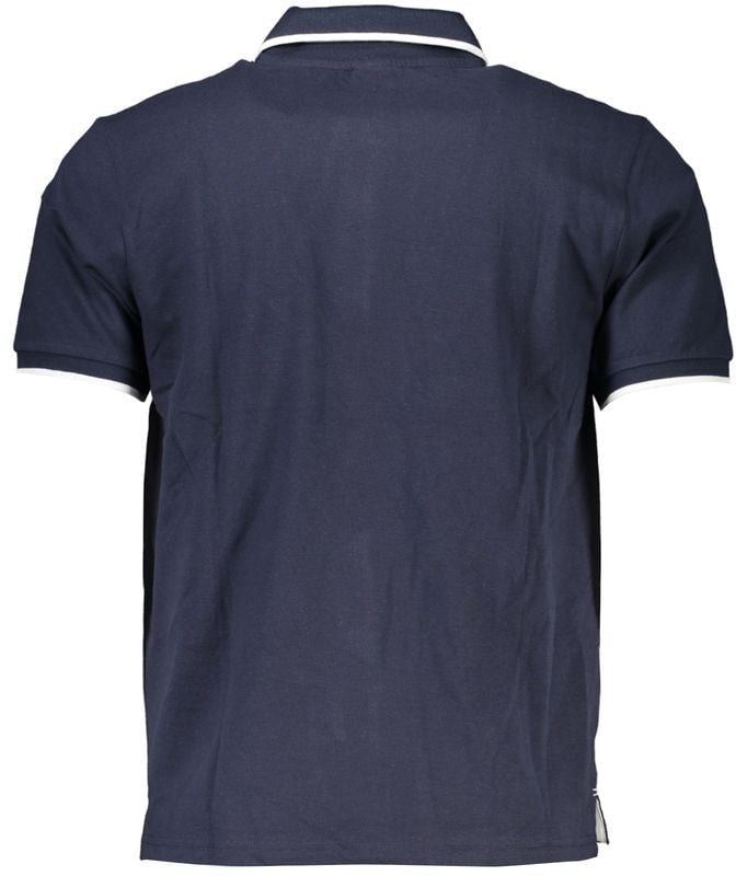 North Sails Blu Cotton Men Polo Blauw