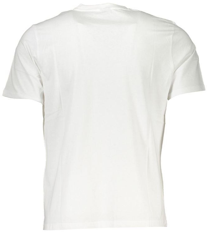 North Sails White Cotton Men's T-Shirt Wit