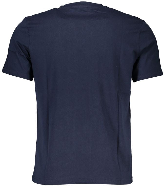 North Sails Blue Cotton Men's T-Shirt Blauw