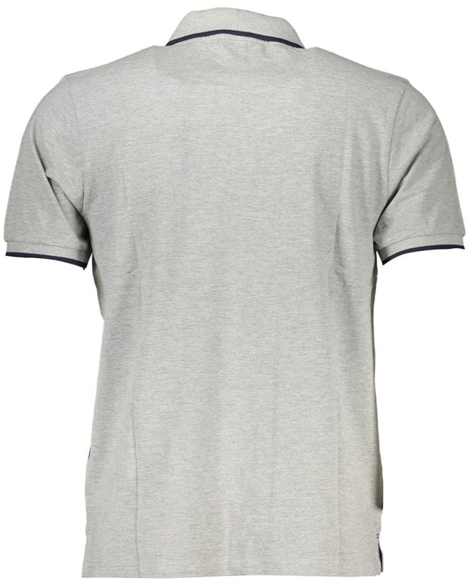 North Sails North Sails Grigio Cotton Mens Polo Shirt Grijs