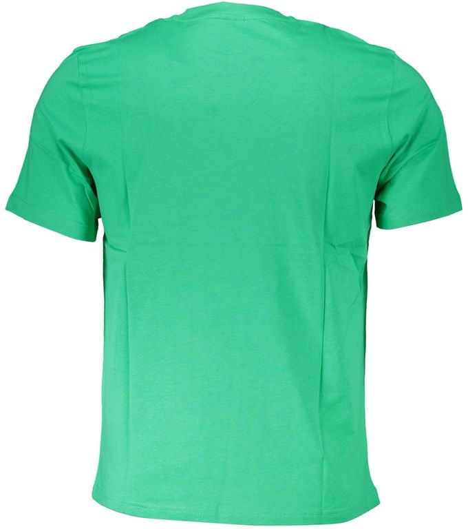 North Sails North Sails Verde Cotton Men T-Shirt Groen
