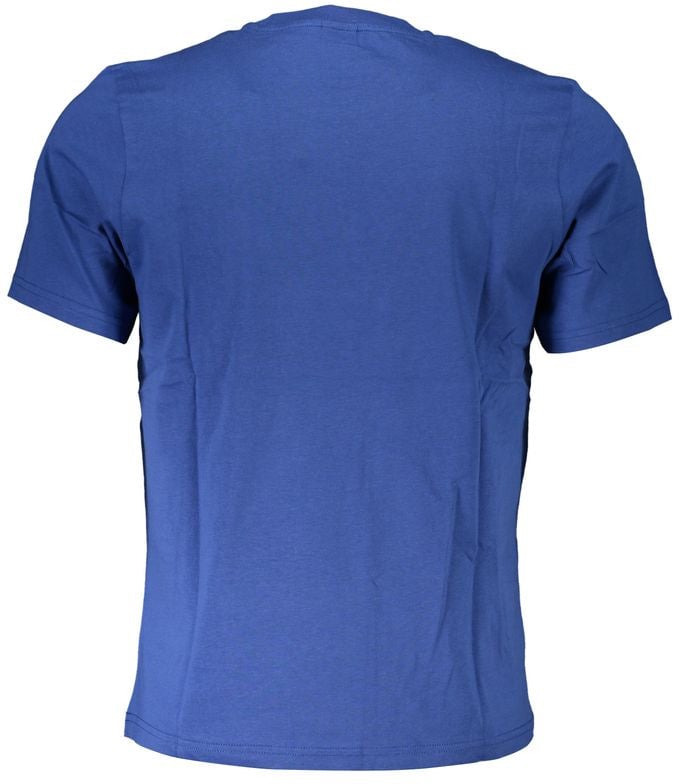 North Sails North Sails Blu Cotton Men T-Shirt Blauw
