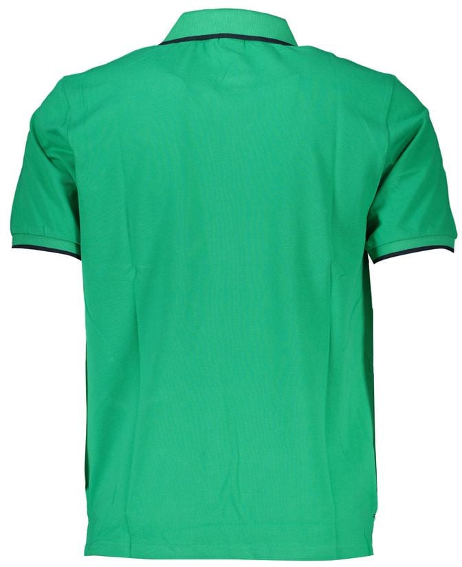 North Sails Verde Cotton Men Polo Shirt Groen