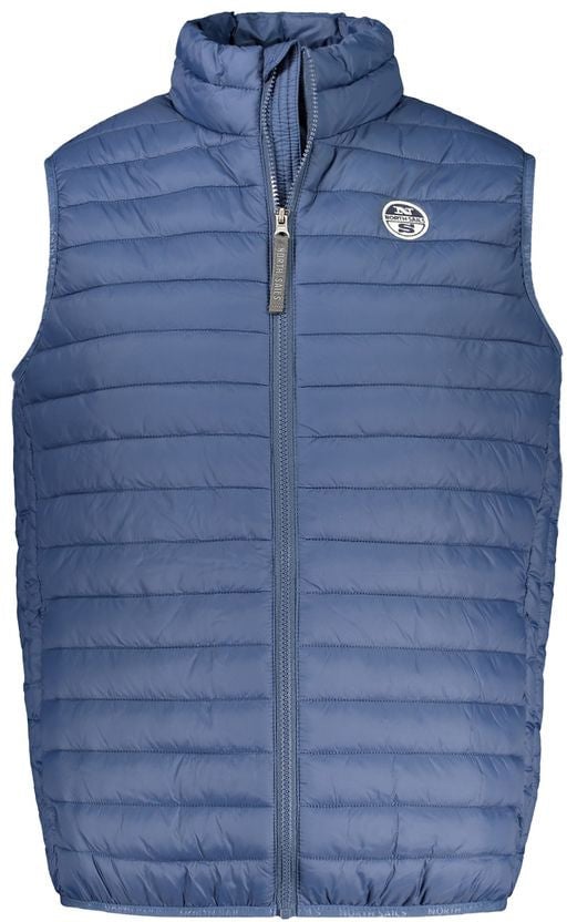 North Sails Blue Polyamide Men's Vest Blauw