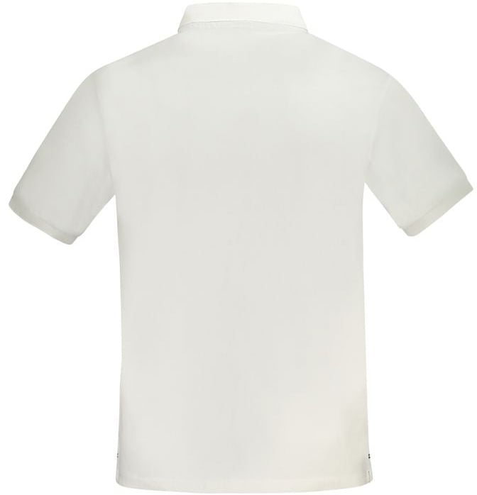 North Sails Bianco Cotton Men Polo Wit