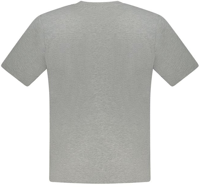 North Sails Grigio Cotton Men T-Shirt Grijs