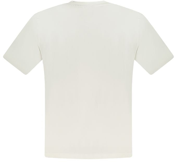 North Sails White Cotton Mens T-Shirt Wit