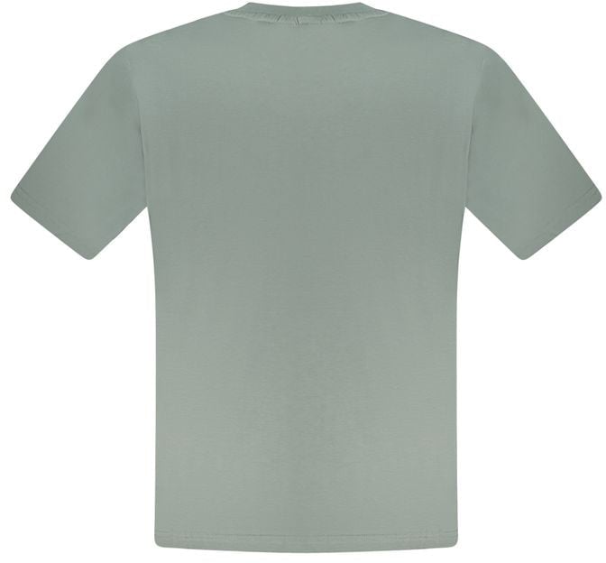 North Sails Verde Cotton Men T-Shirt Groen