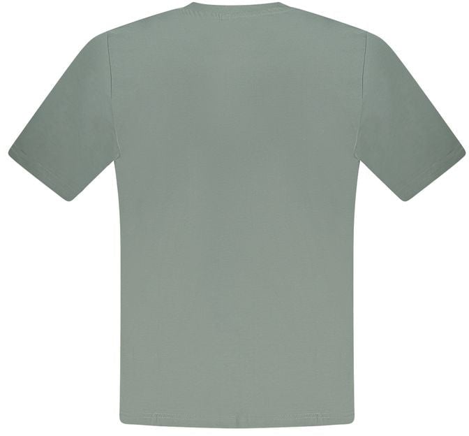 North Sails Verde Cotton Men T-Shirt Groen