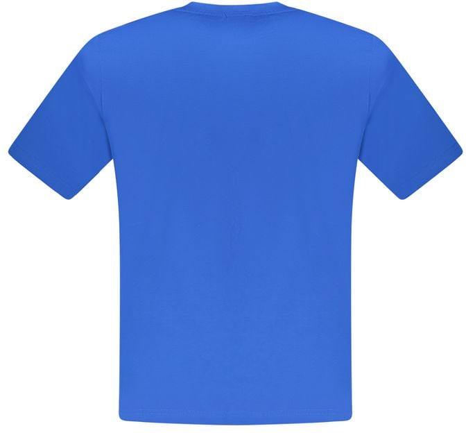 North Sails Blue Cotton Men's T-Shirt Blauw