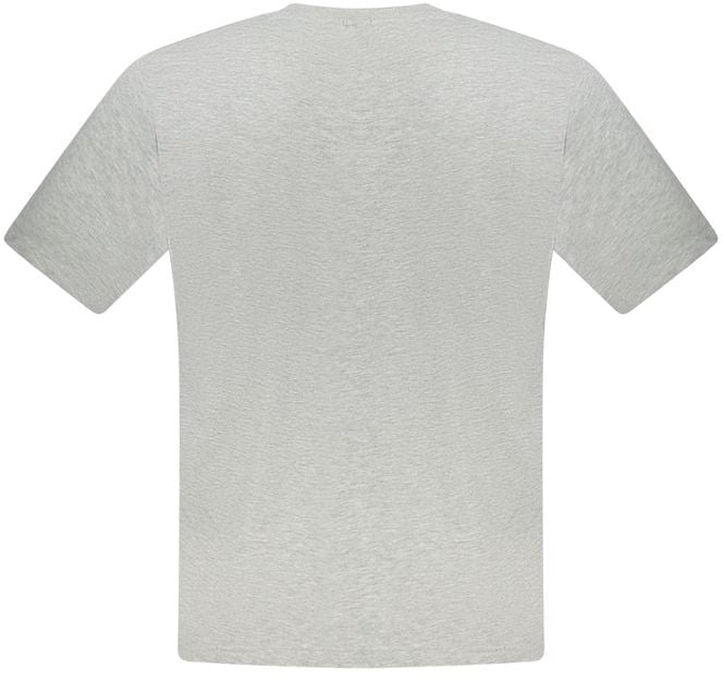 North Sails Grigio Cotton Men T-Shirt Blauw