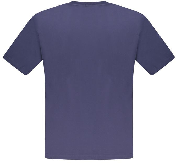 North Sails North Sails Blue Cotton Men's T-Shirt Blauw