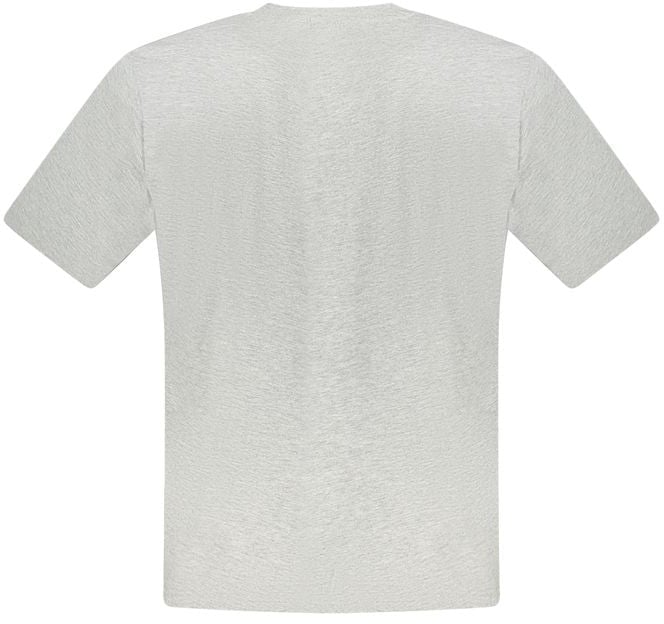 North Sails Grigio Cotton Men T-Shirt Grijs