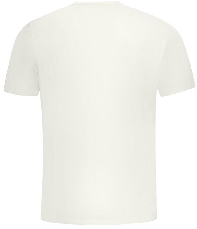 North Sails North Sails White Cotton Men's T-Shirt Wit