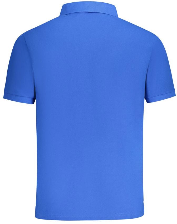 North Sails Blue Cotton Men's Polo Shirt Blauw
