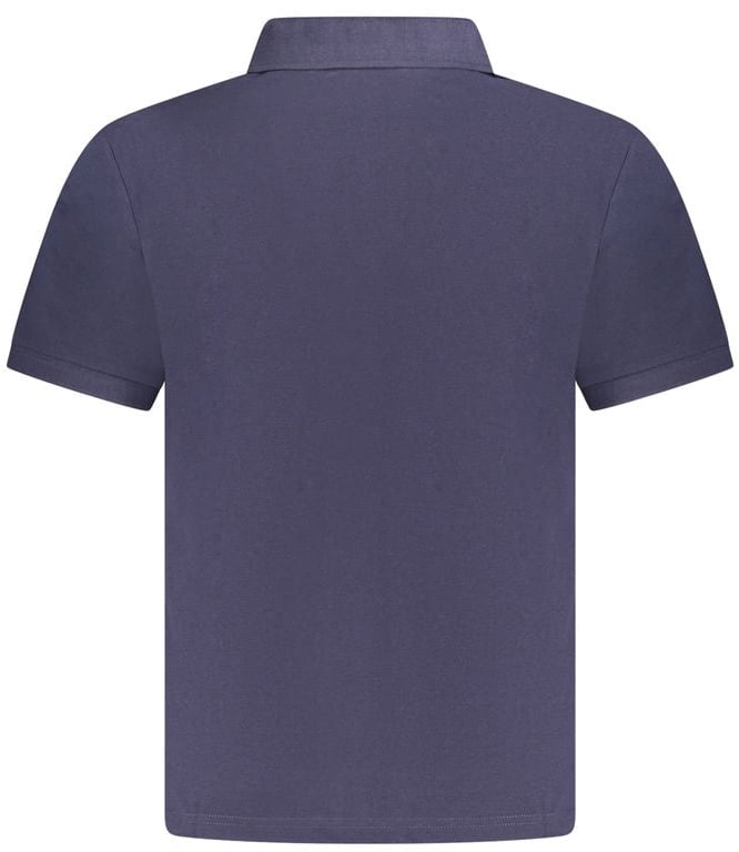 North Sails Blue Cotton Men Polo Blauw