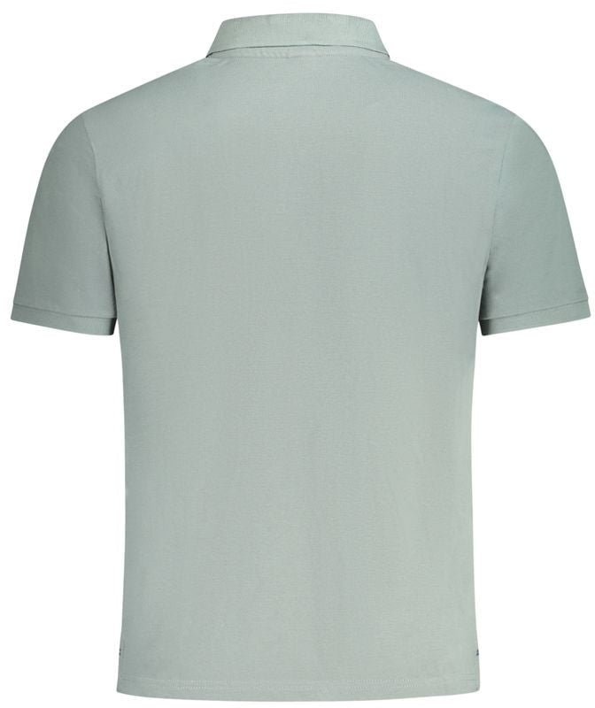 North Sails Verde Cotton Men Polo Groen