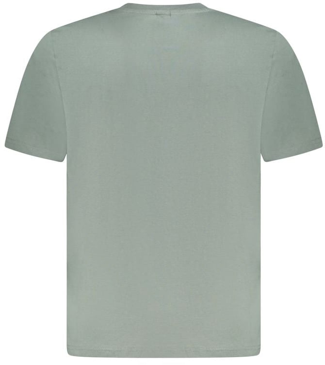 North Sails North Sails Verde Cotton Men T-Shirt Groen