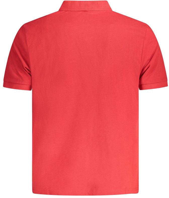 North Sails Red Cotton Men Polo Rood
