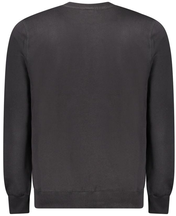 North Sails Black Cotton Men's Sweatshirt Zwart