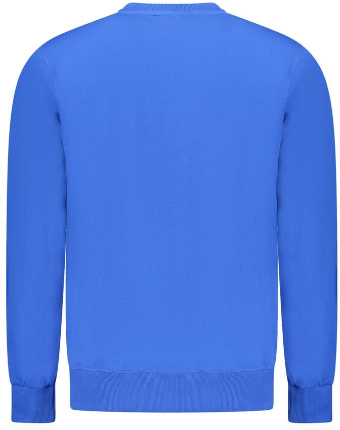 North Sails North Sails Blue Cotton Men Sweatshirt Blauw
