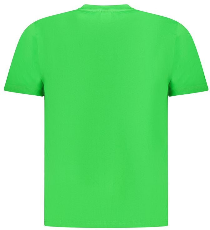 North Sails Verde Cotton Men T-Shirt Groen