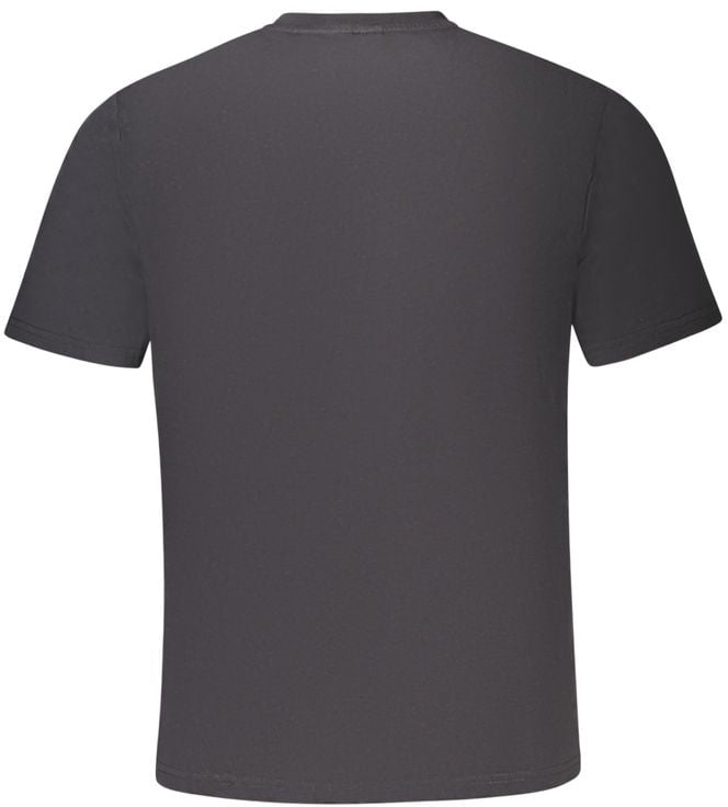 North Sails Black Cotton Men's T-Shirt Zwart