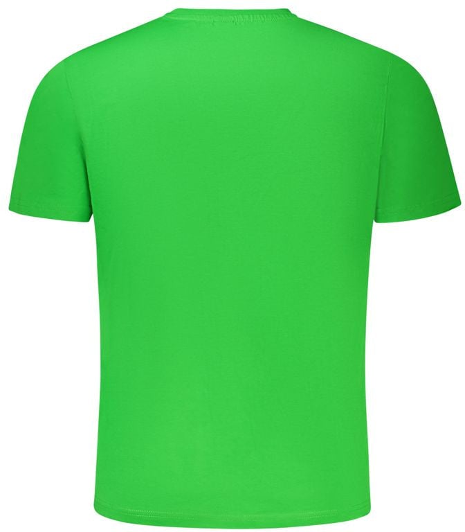 North Sails North Sails Verde Cotton Men T-Shirt Groen