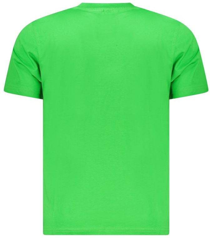 North Sails North Sails Verde Cotton Men T-Shirt Groen