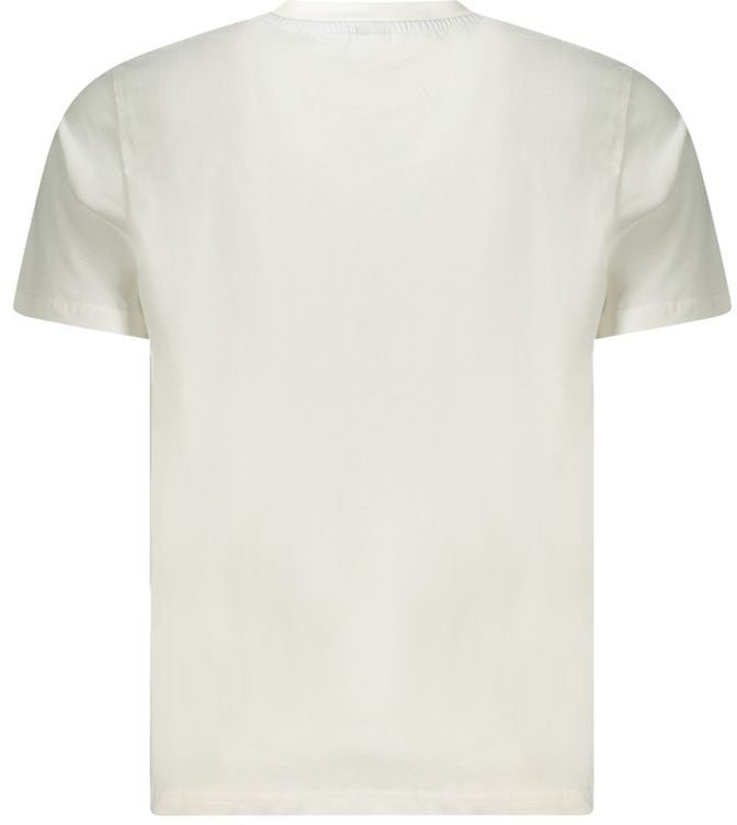North Sails North Sails Bianco Cotton Men T-Shirt Wit